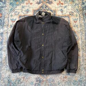 Vintage Puma Black Jacket Medium